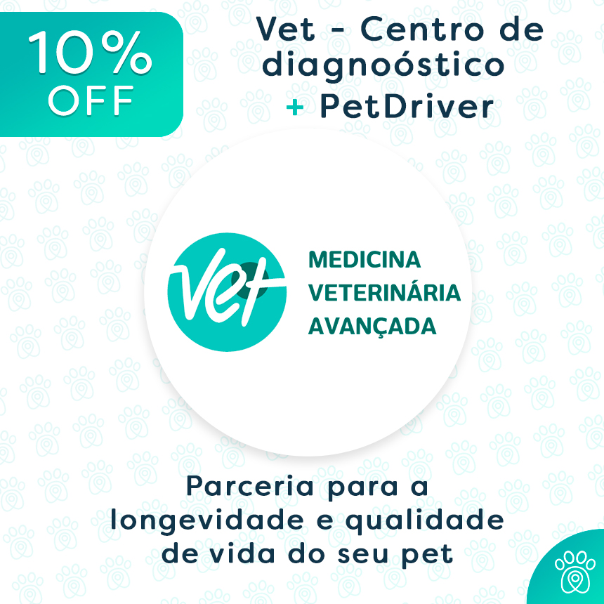 VET e PetDriver: parceria para longevidade e qualidade de vida do seu pet