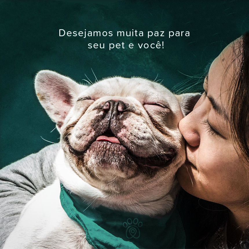 Desejamos muita PAZ para seu pet e você!