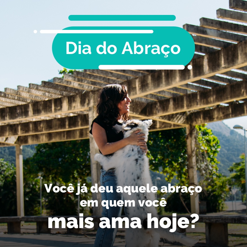 Será que pets gostam de abraços?