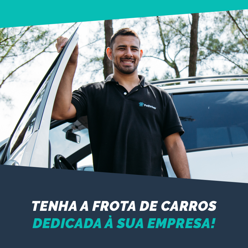 Transporte pet e motoristas pet friendly dedicados à sua empresa