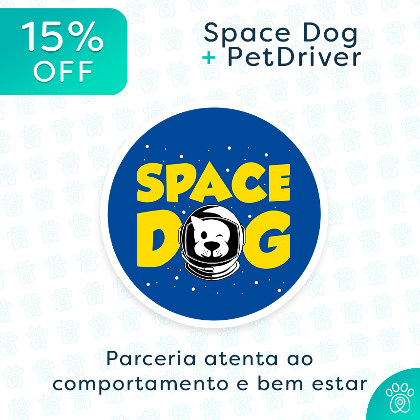 Space Dog e PetDriver: parceria para o bem estar do seu cachorro