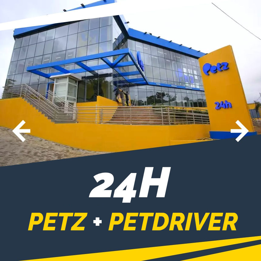 Petz e PetDriver à disposição do seu filho de 4 patas 24h por dia
