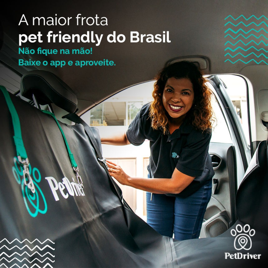 A maior frota de carros pet friendly!