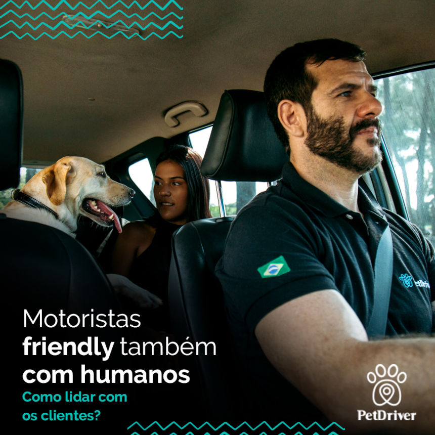 Tratamento friendly com os humanos também!