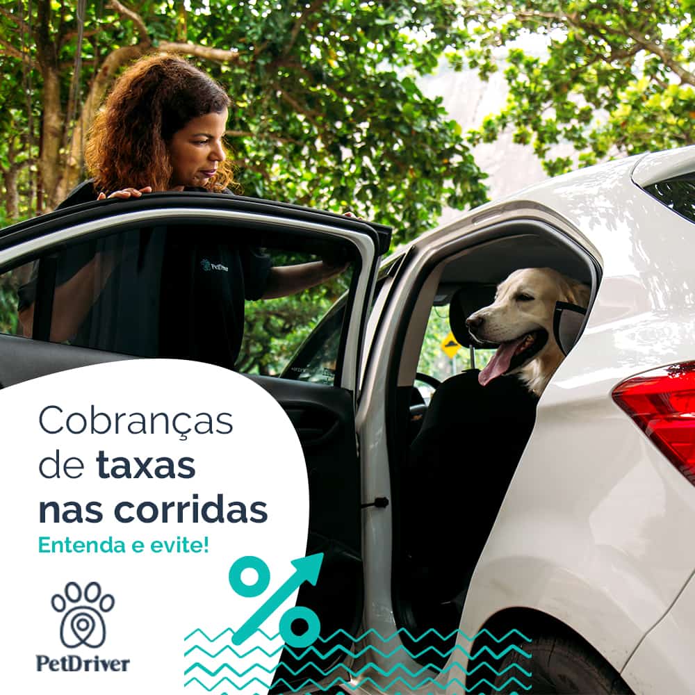 Cobranças de taxas nas corridas