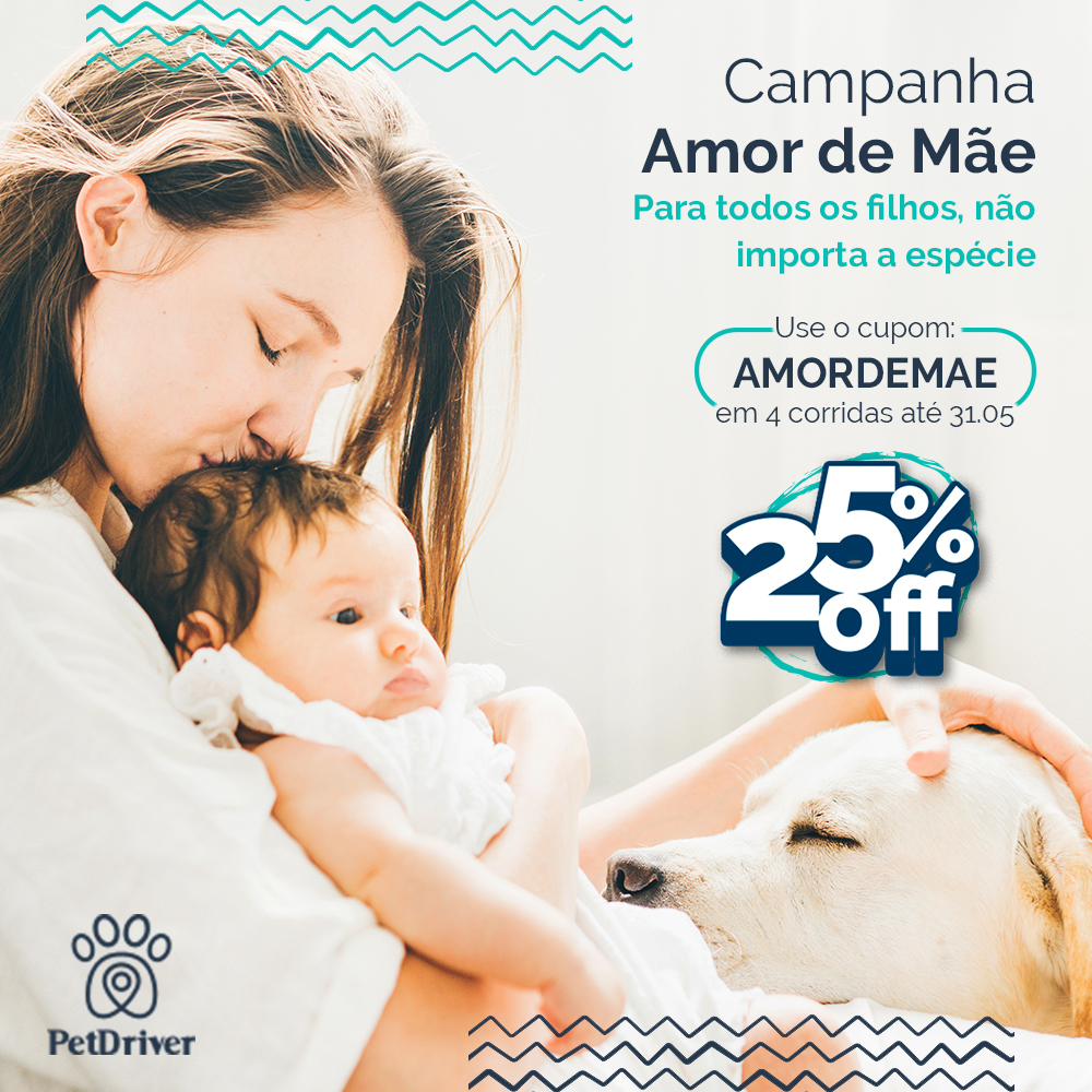 Amor de mãe é incondicional para todos os filhos, peludos ou não