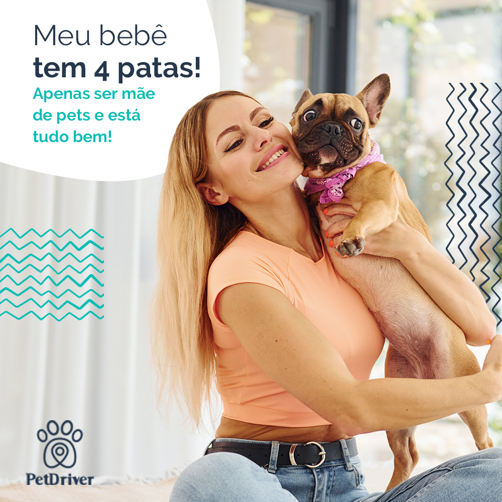 Entregar amor para um bebê de 4 patas também é ser mãe