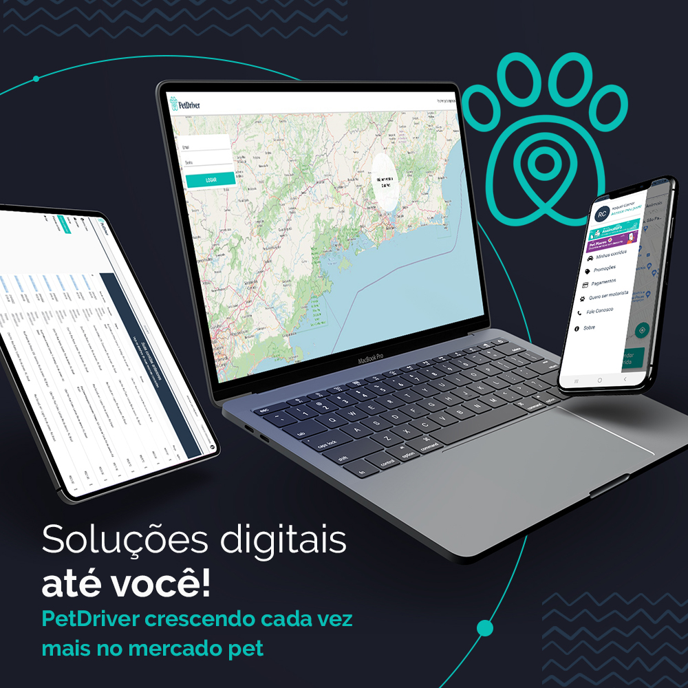 Tecnologia PetDriver ganha espaço na vida das famílias pets