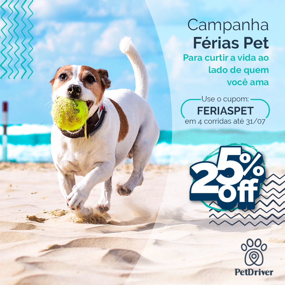 Aproveite a vida com que você ama com a Campanha Férias Pet