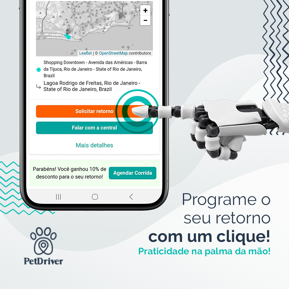 Retorno garantido com apenas um clique