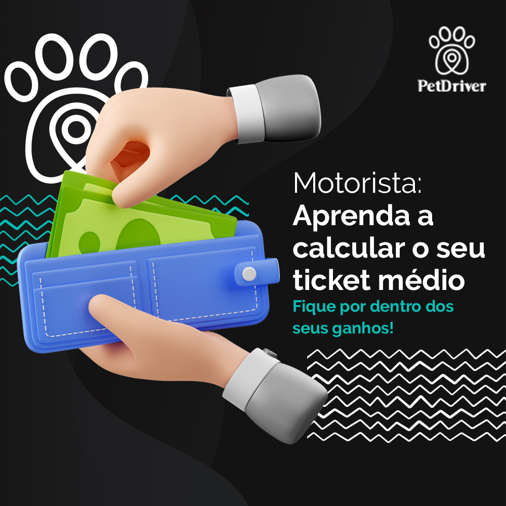 <strong>Motorista: Entenda como calcular o seu ticket médio</strong>