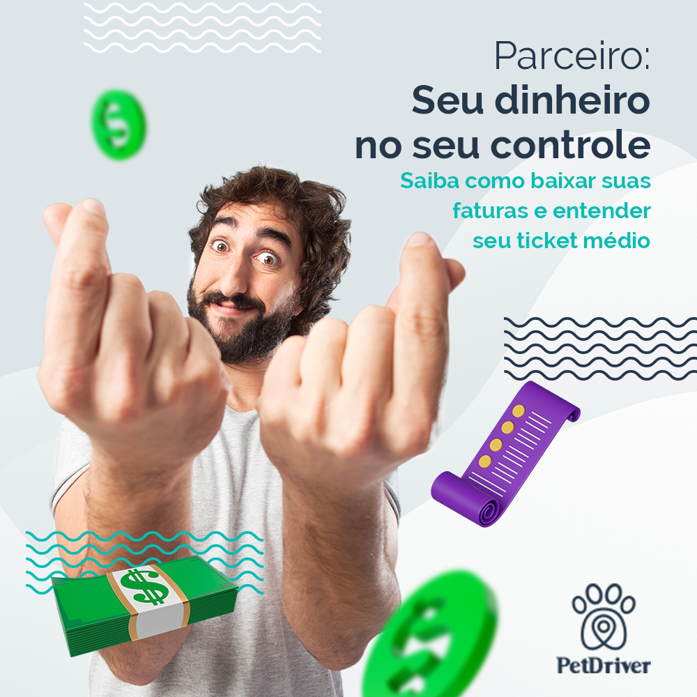 Seus ganhos no seu controle com a PetDriver