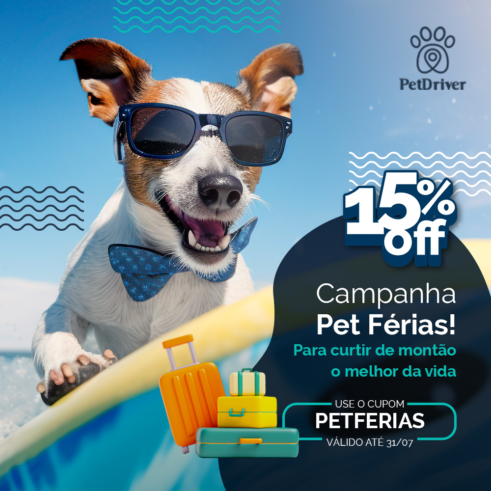 Campanha Pet Férias: Para curtir de montão o melhor da vida!