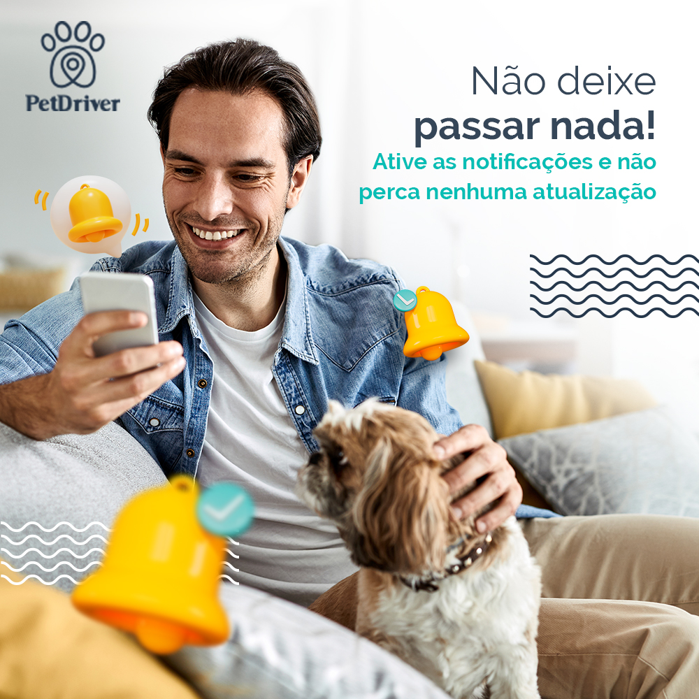 Não perca as atualizações do seu app PetDriver!