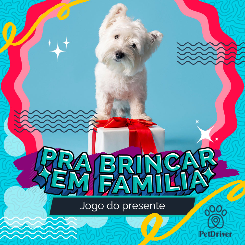 Hora da alegria! Junte a família para brincar!