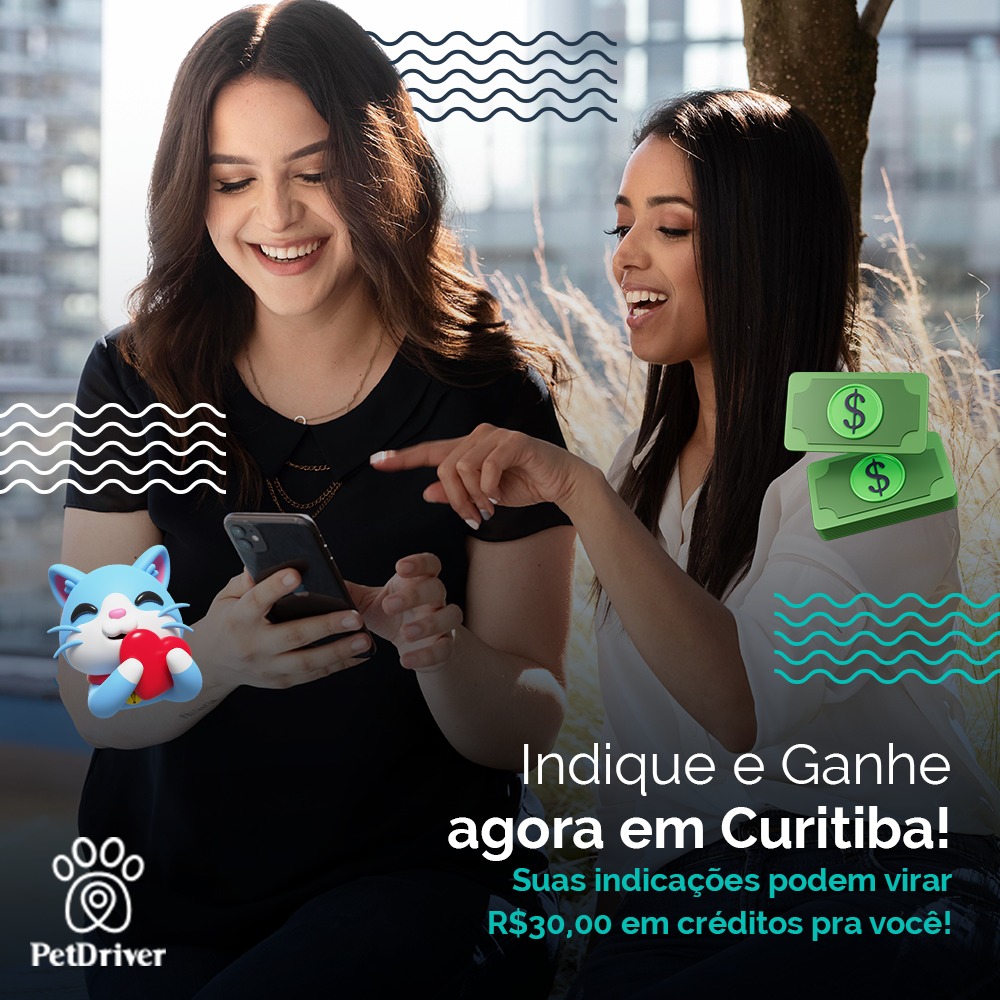 Indique e Ganhe mais vantagens com a PetDriver