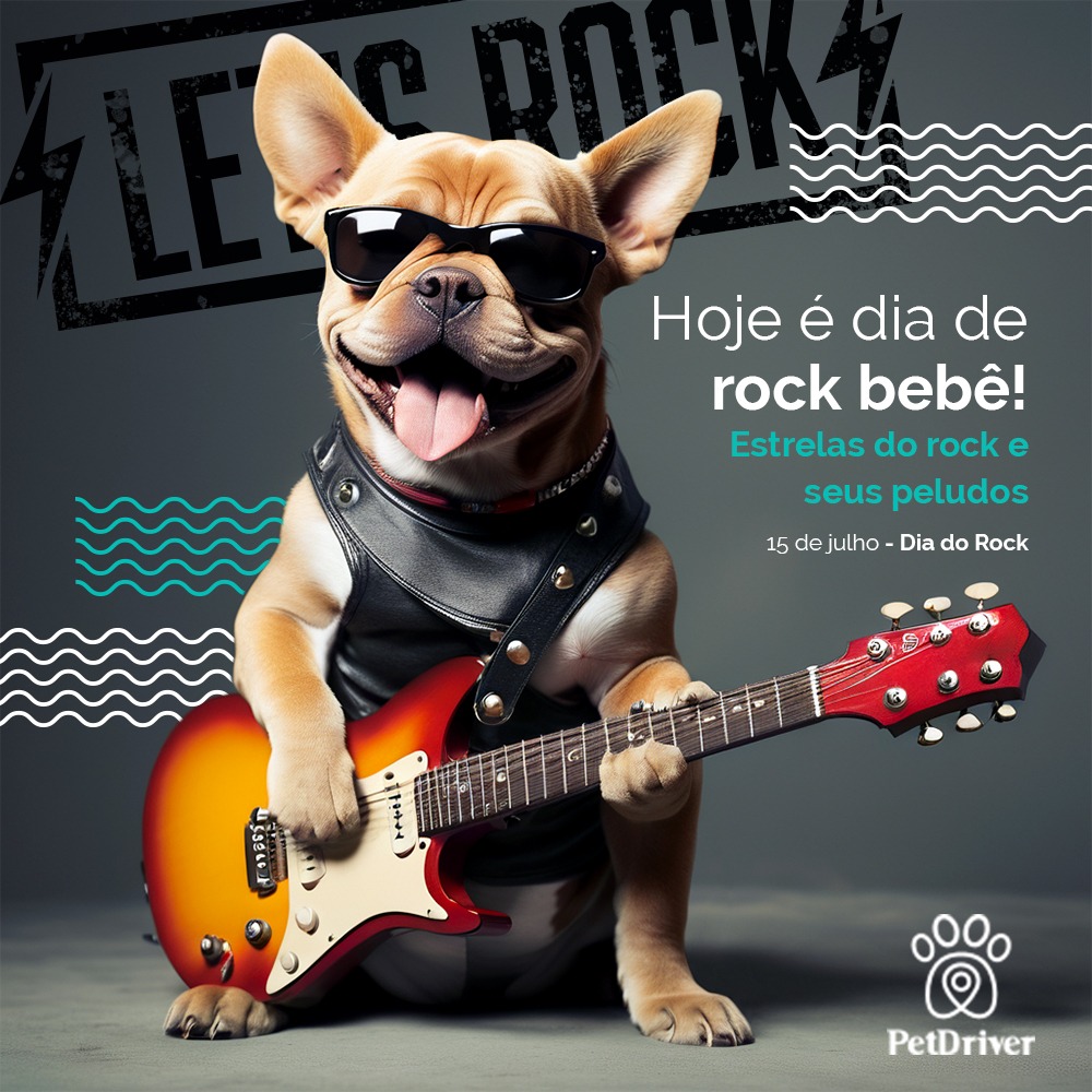 Estrelas do Rock e seus pets!