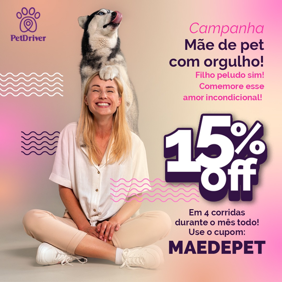 Orgulho de ser mãe de pet!