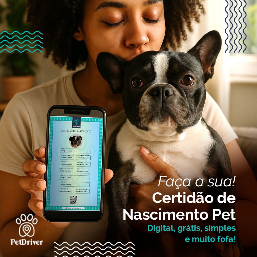 Certidão de Nascimento Pet! Grátis e fácil